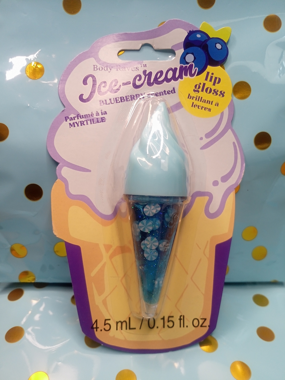 Ice-cream Blueberry Lip Gloss